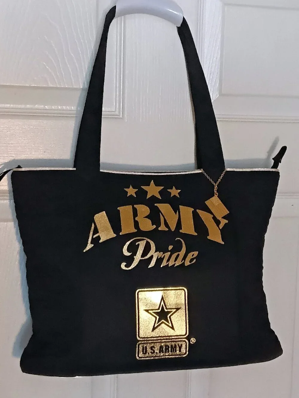 Army Pride Quilted Tote